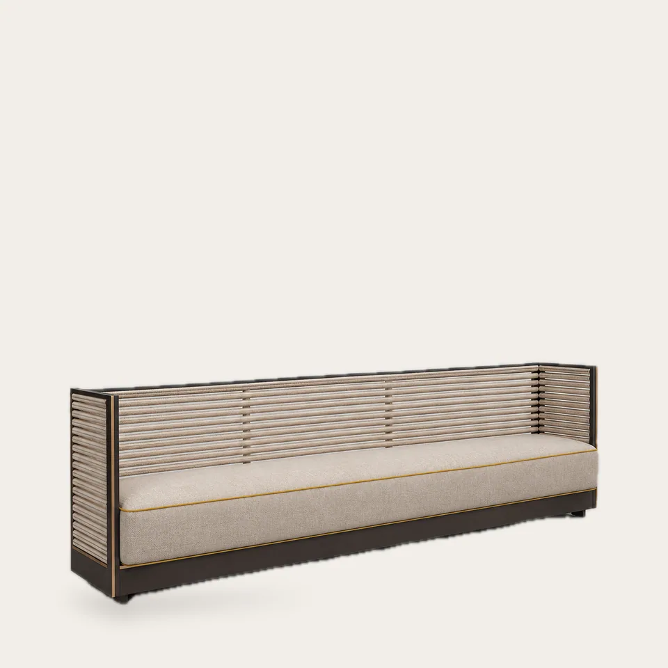Breezeway Rope-Back Bench
